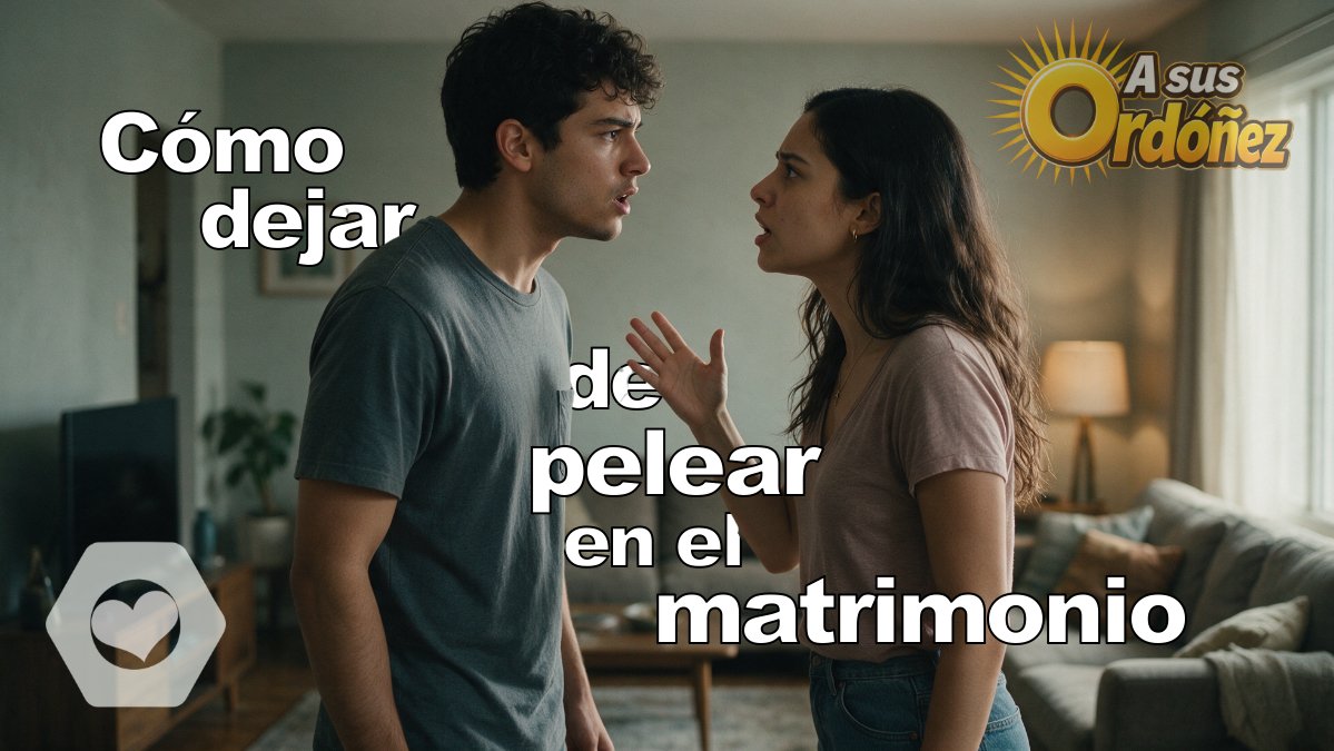 Cómo dejar de pelear en el matrimonio
