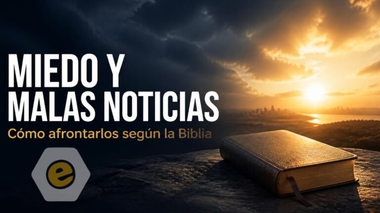 Cómo enfrentar las malas noticias según a biblia