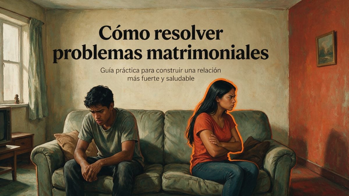 Cómo resolver problemas matrimoniales