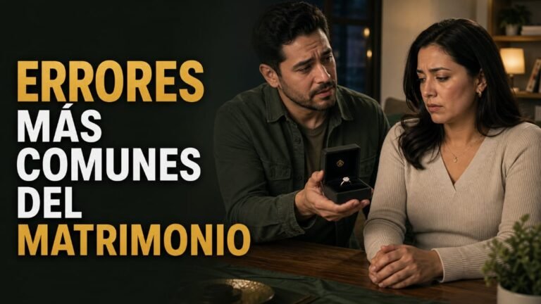 Errores más comunes del matrimonio
