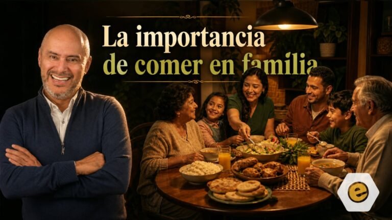 La importancia de comer en familia