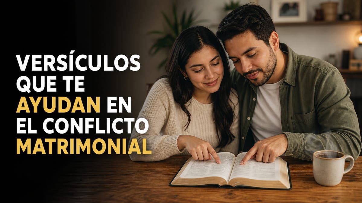 versículos que te ayudan en el conflicto matrimonial 