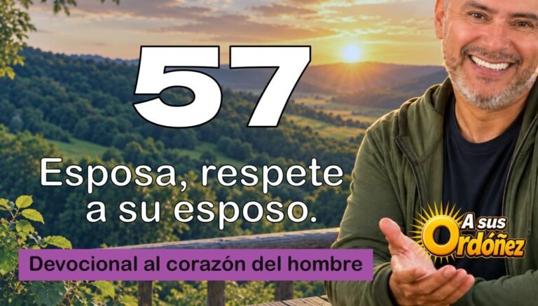Esposa, respete a su esposo