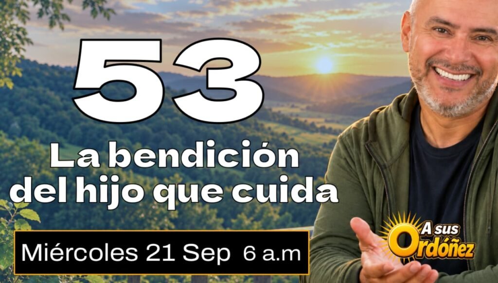 La bendición del hijo que cuida