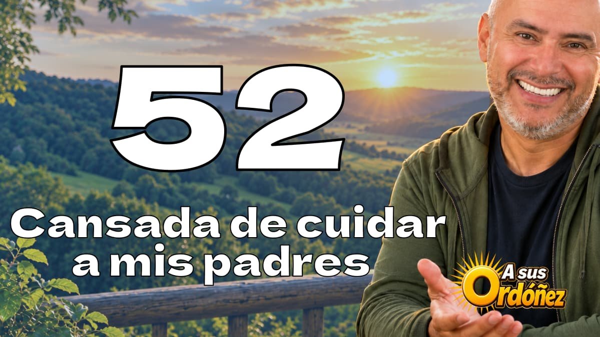 Cansada de cuidar a mis padres