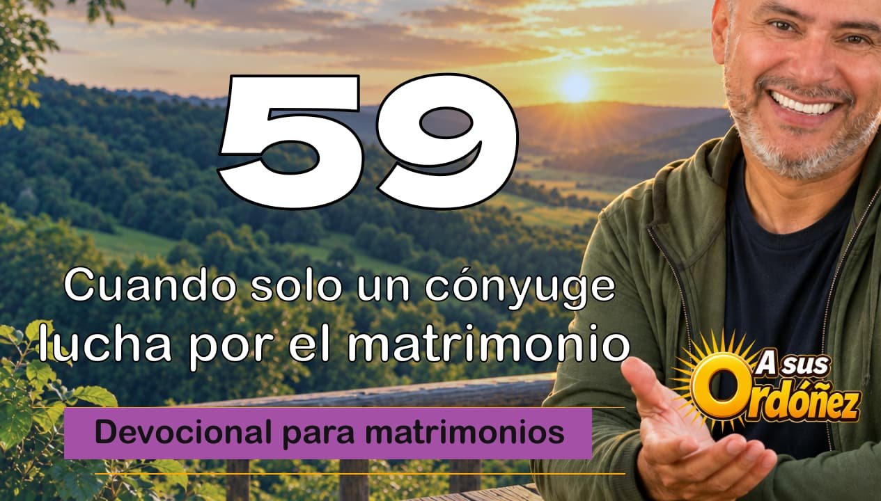 Cuando solo un cónyuge lucha por el matrimonio